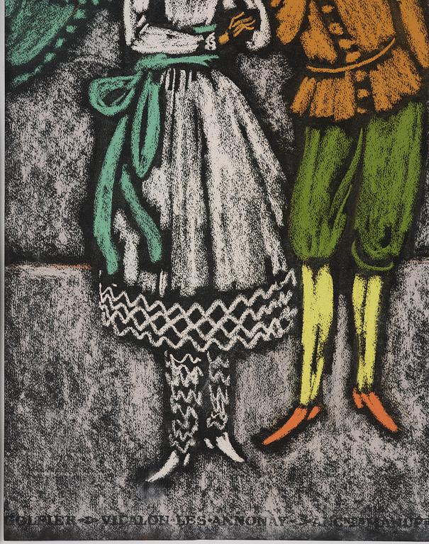Vytautas Kasiulis, Courting couple.