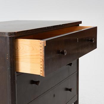 Axel Einar Hjorth, a 'Bungalow' chest of drawers, Nordiska Kompaniet, 1931.