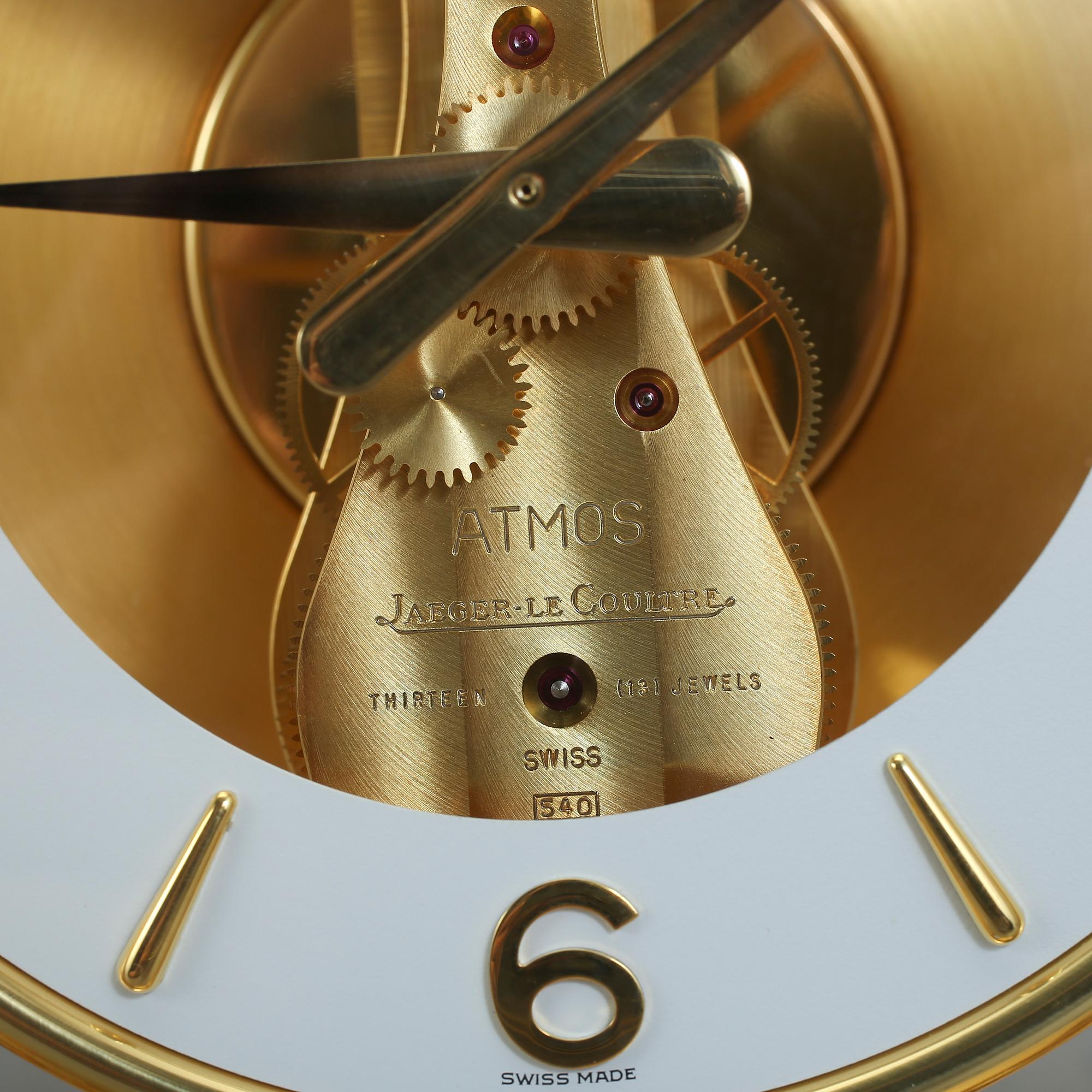 BORDSUR, "Atmos", Jaeger LeCoultre, Schweitz, 1900-talets andra hälft.