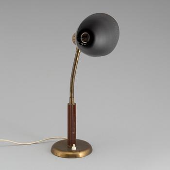 SKRIVBORDSLAMPA. Böhlmarks. 1960-tal.