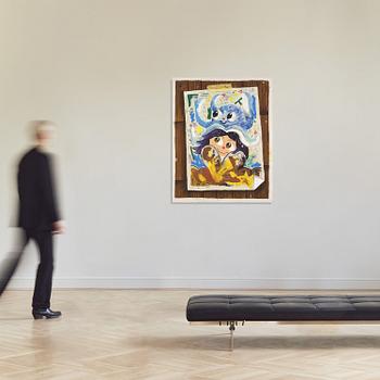 Edu Carrillo, "Studio Wall 1,".