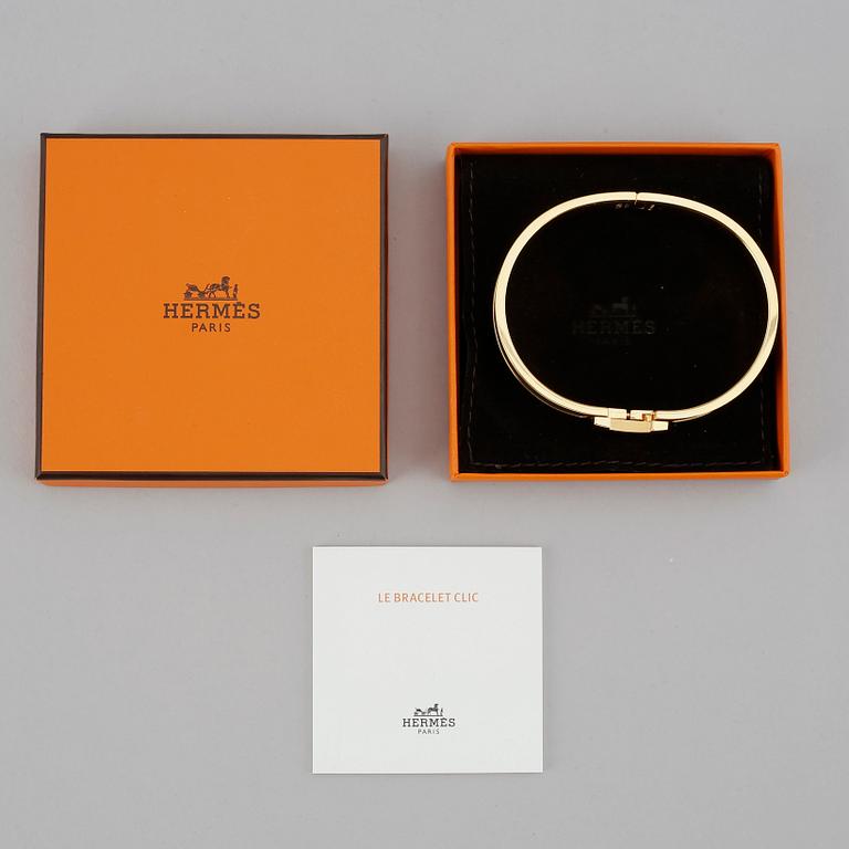 Hermès, 'Clic H' bracelet, GM.