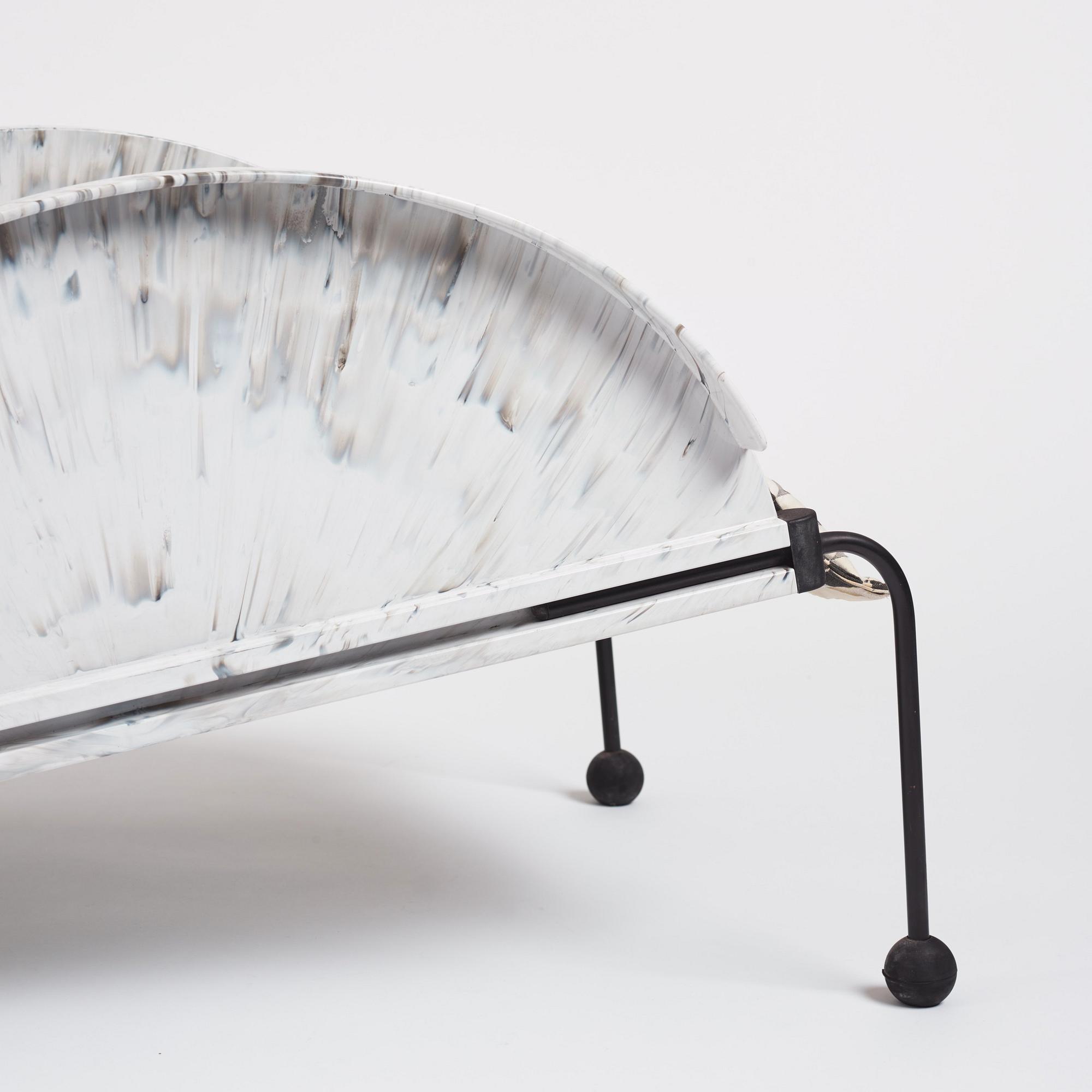 Anna Castelli Ferrieri, a lounge chair model "4841", Kartell, Italy, 1980s.
