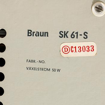 Dieter Rams & Hans Gugelot, radiogramophone, SK 61 S, Braun.