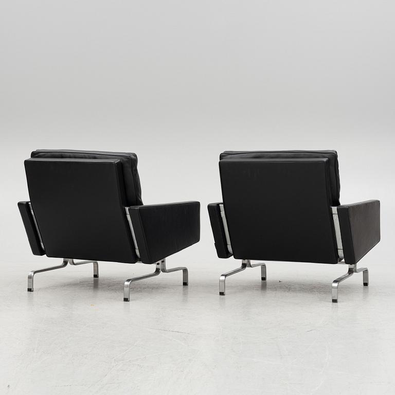 Poul Kjaerholm, armchairs, a pair, "PK 31", Fritz Hansen, Denmark, 2016.