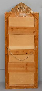SPEGEL MED KONSOLBORD, rokokostil, 1800-talets andra hälft.
