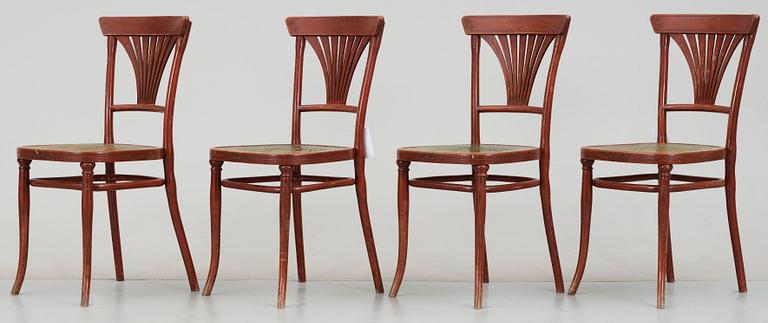 STOLAR, 4 st, Thonet, 1900-talets början.