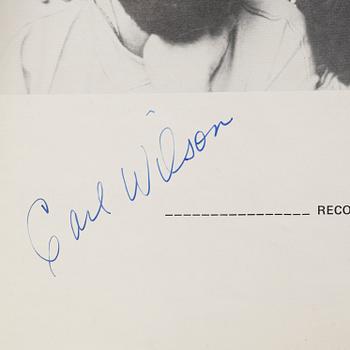 Beach Boys, "Here Comes The Night", signed sheet music, Almo Publications, USA.