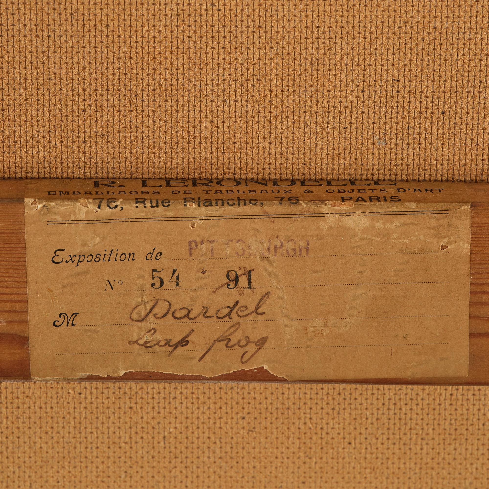 Nils von Dardel, "Hoppa bock".