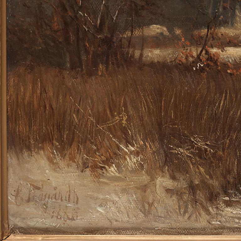 Carl Trägårdh, Winter landscape.