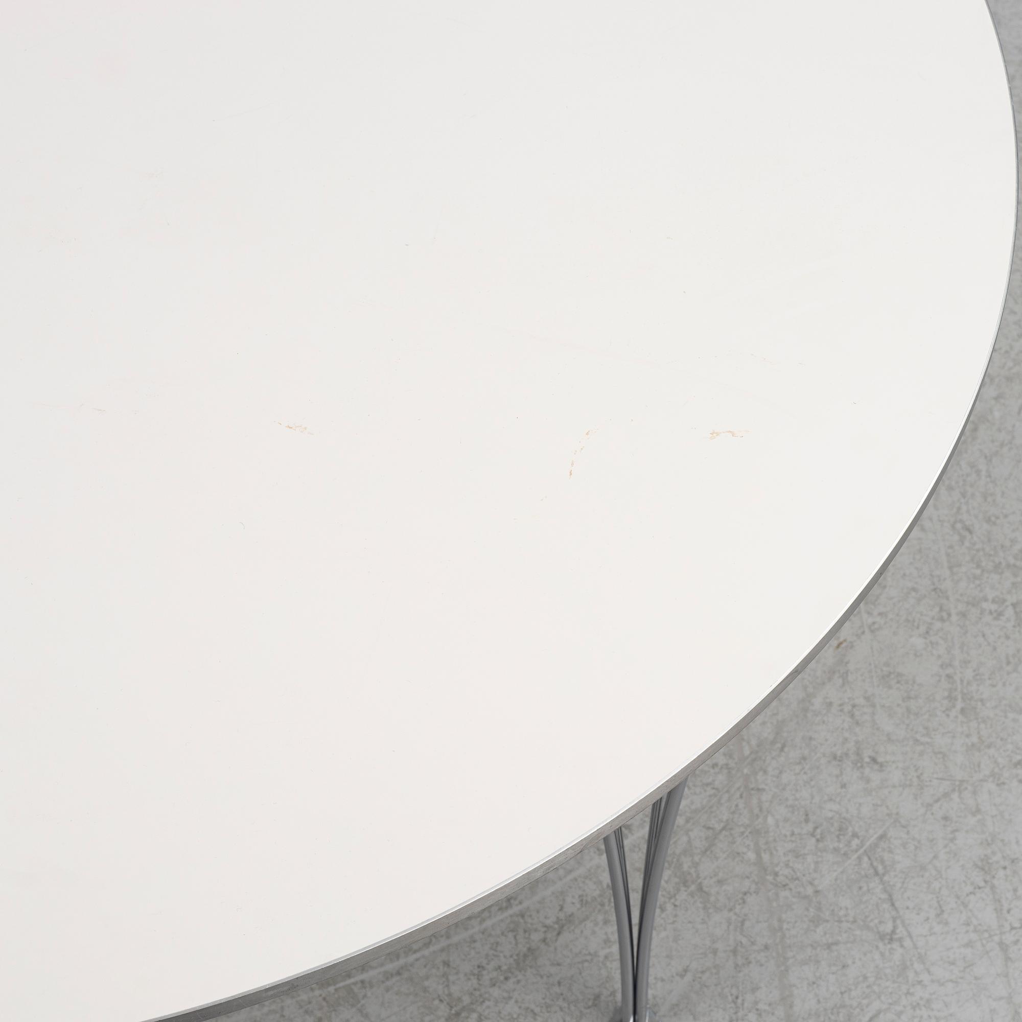 Bruno Mathsson, Dining table, "Supercircle", Fritz Hansen, Denmark, 2001.