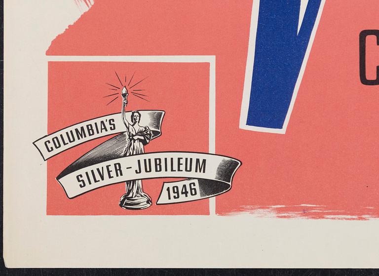 Eric Rohman, a vintage movie poster, 'Gilda', 1946.