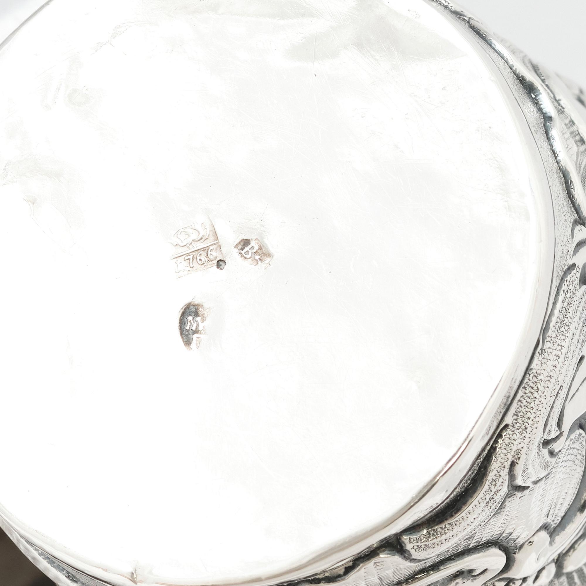 A Russian silver beaker, mark of Feodor Petrov, Moscow 1766.