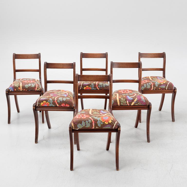 Stolar, 6 st, Bevan Funnel LTD, England, 1900-tal.