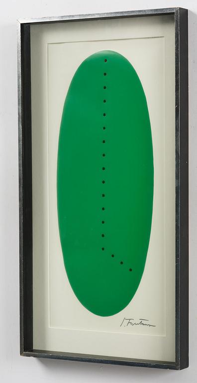 Lucio Fontana, "Concetto Spaziale".