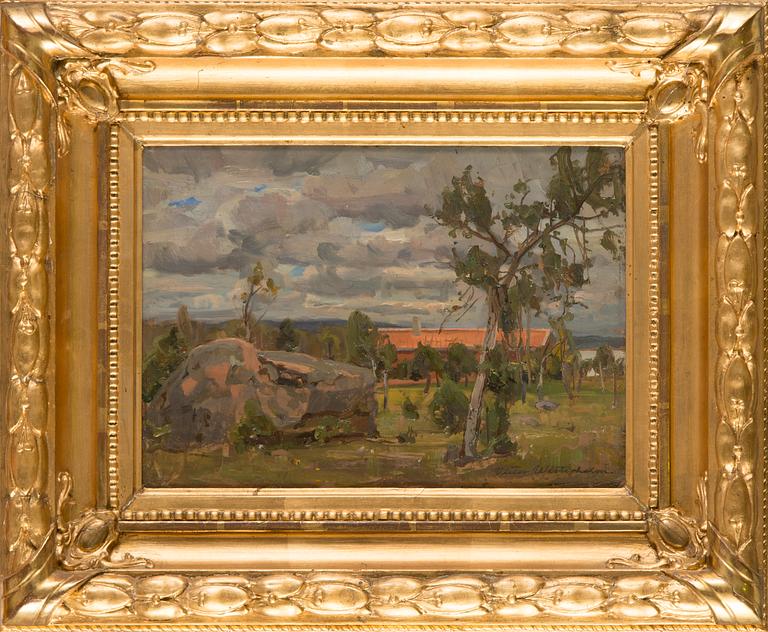 Victor Westerholm, Huset vid stranden.