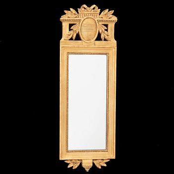 A Gustavians tyle signed mirror first half of the 20th century.