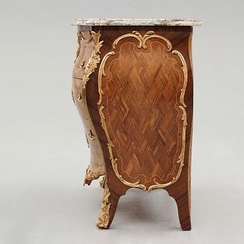 A Swedish Rococo 18th century commode by Lars Nordin, master 1743.