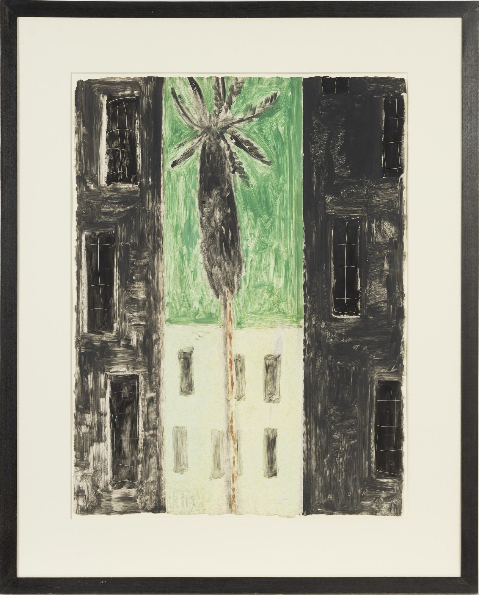 Christopher le Brun, monotype, signed.