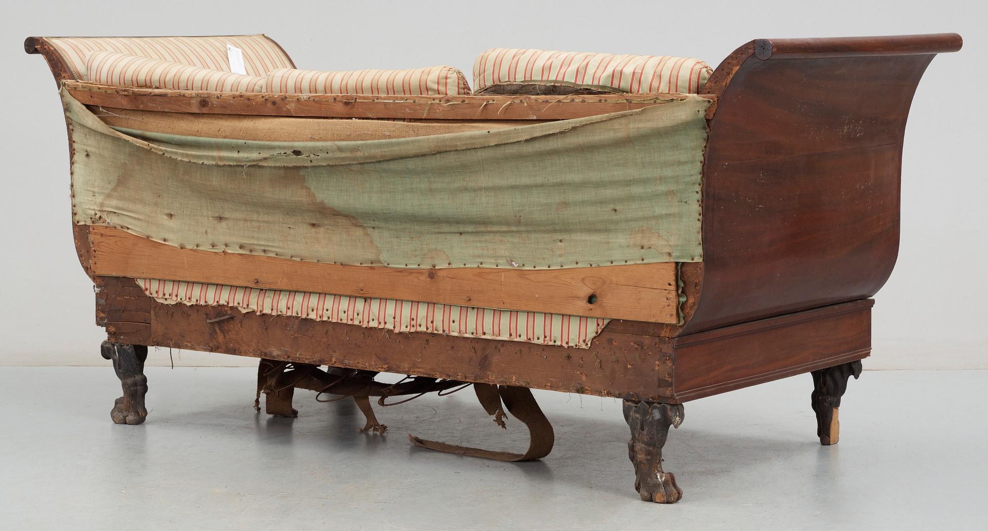 SOFFA, empire, 1800-talets första häft.