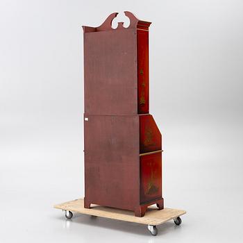 Writing cabinet, chinoiserie style, 20th century.