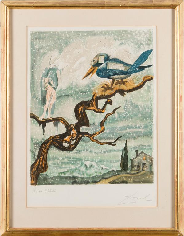 Colour lithograph, signed and marked epreuve d'Artiste.