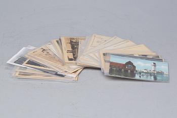 VYKORT ca 33 st samt SNUSNÄSDUK, Baltiska utställningen 1914.