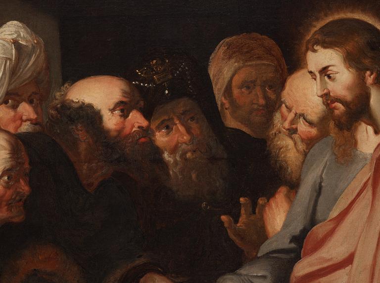 Peter Paul Rubens His studio, Christ and the tribute money.