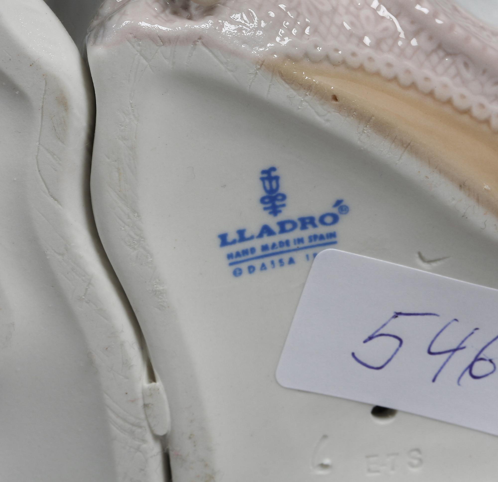 FIGURIN, porslin. Lladro, tillverkningsår 1988-.