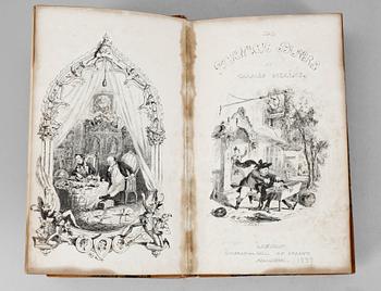 BOK, "The Pickwick Papers" av Charles Dickens, Chapman and Hall, första upplagan London 1837.