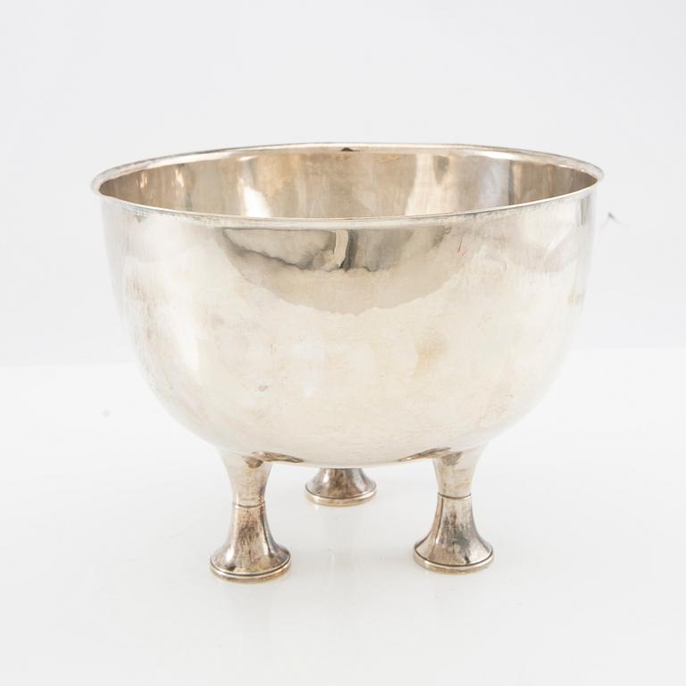 Sigurd Persson, bowl sterling silver Stockholm 1968.