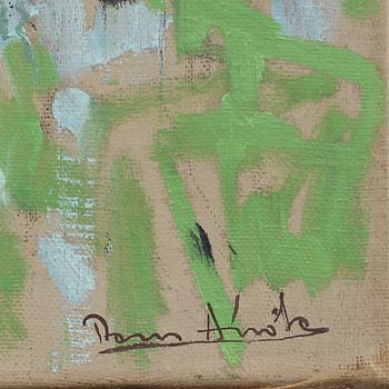 OKÄND KONSTNÄR, olja på duk, signerad, 1900-tal.