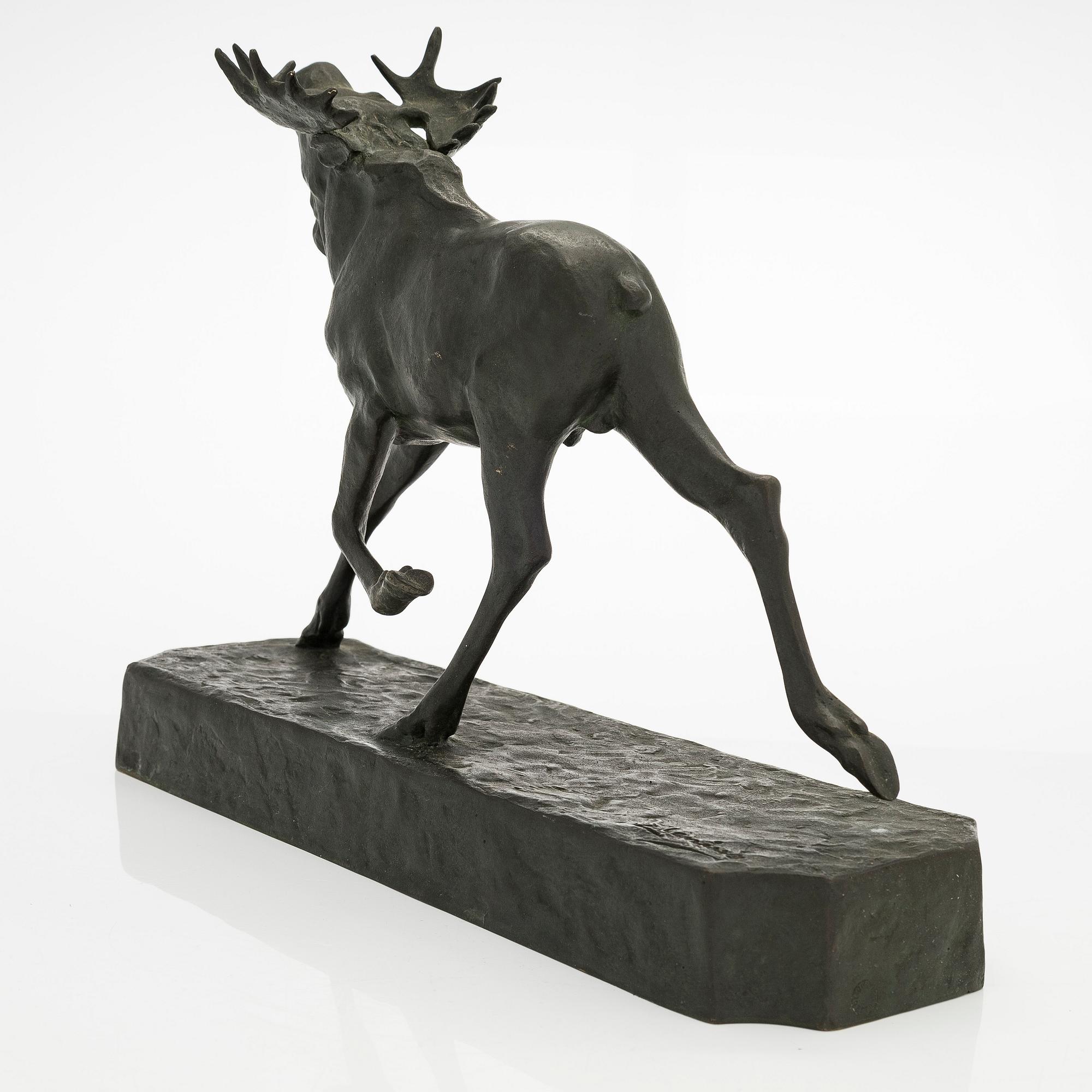 Eric Elenius, Springande älgtjur.