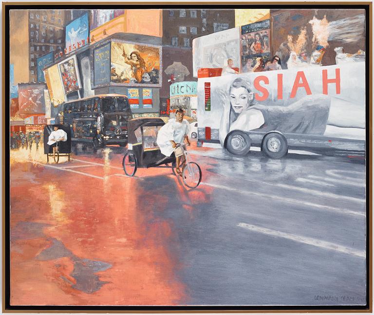 Lennart Olausson, olja på duk, signerad. Daterad mars 2012 a tergo.