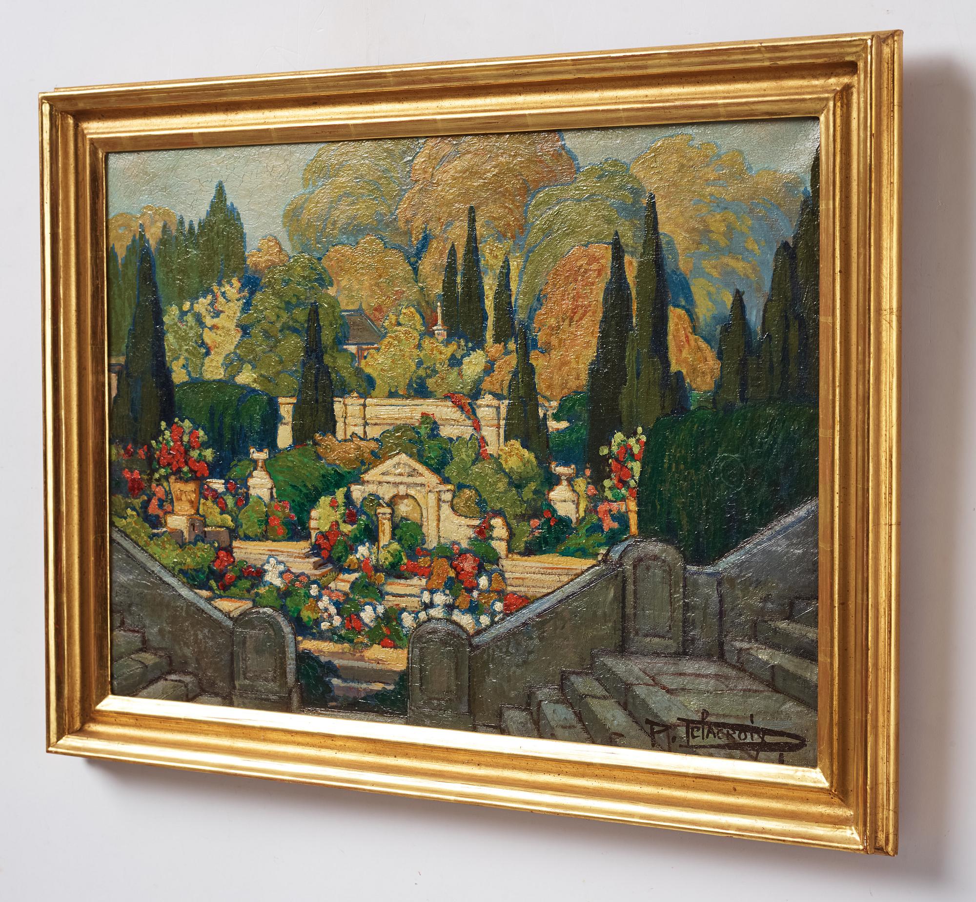 Pauline Delacroix-Garnier, "Coin de Parc".