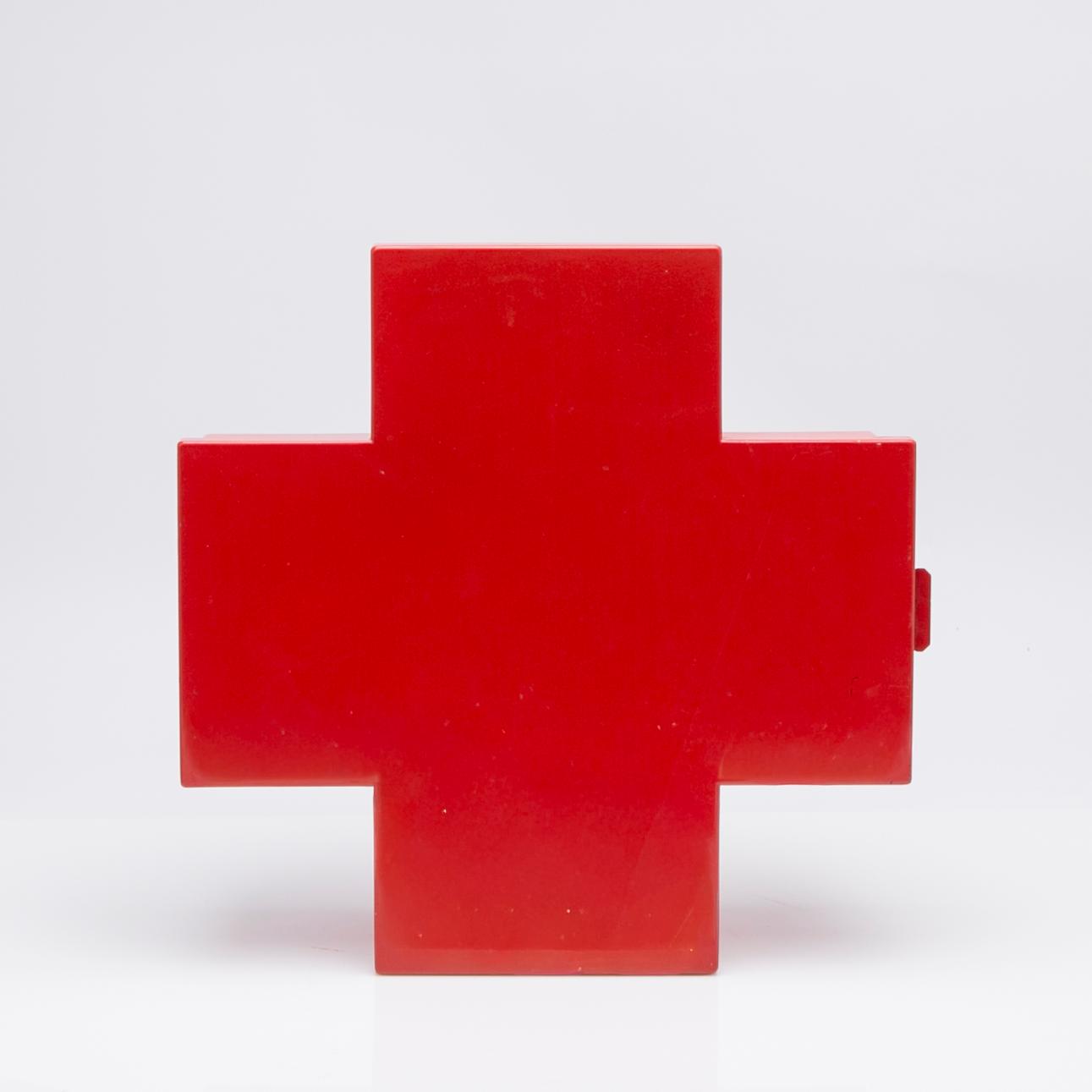 Thomas Eriksson, Wall cabinet, "Red Cross Cabinet", for Cappellini, 1990s.