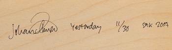 Johan Thurfjell, sculpture, "Yesterday", 11/30, SAK 2007.