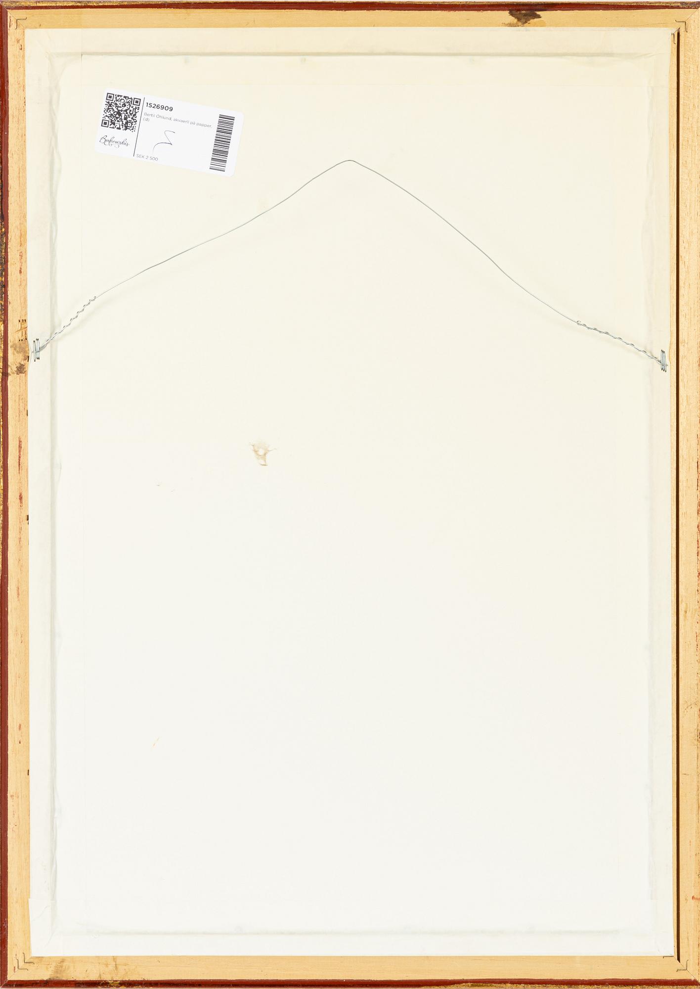 Bertil Öhlund, Utan titel.