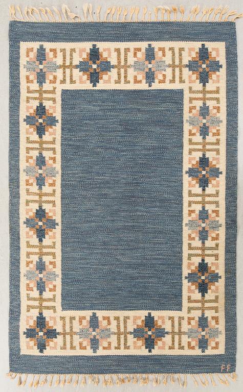 Fredrik Fider rug, flat weave, approx. 205x137 cm.
