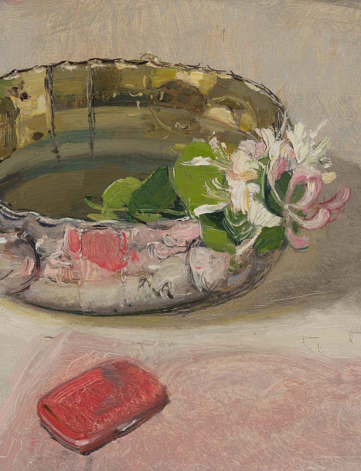 Olle Hjortzberg, Still life with roses.