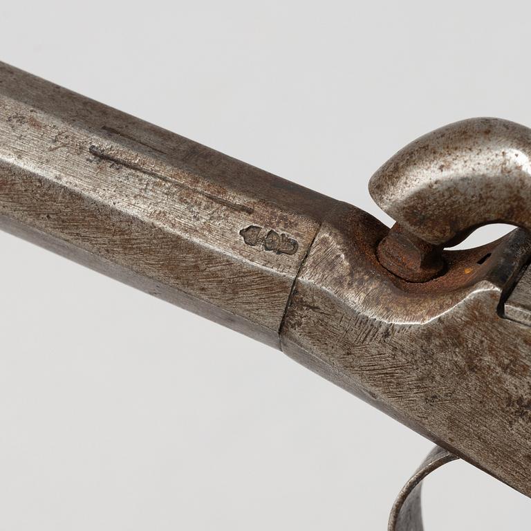Firing pin pistols, 3 pcs, second half of the 19th century.