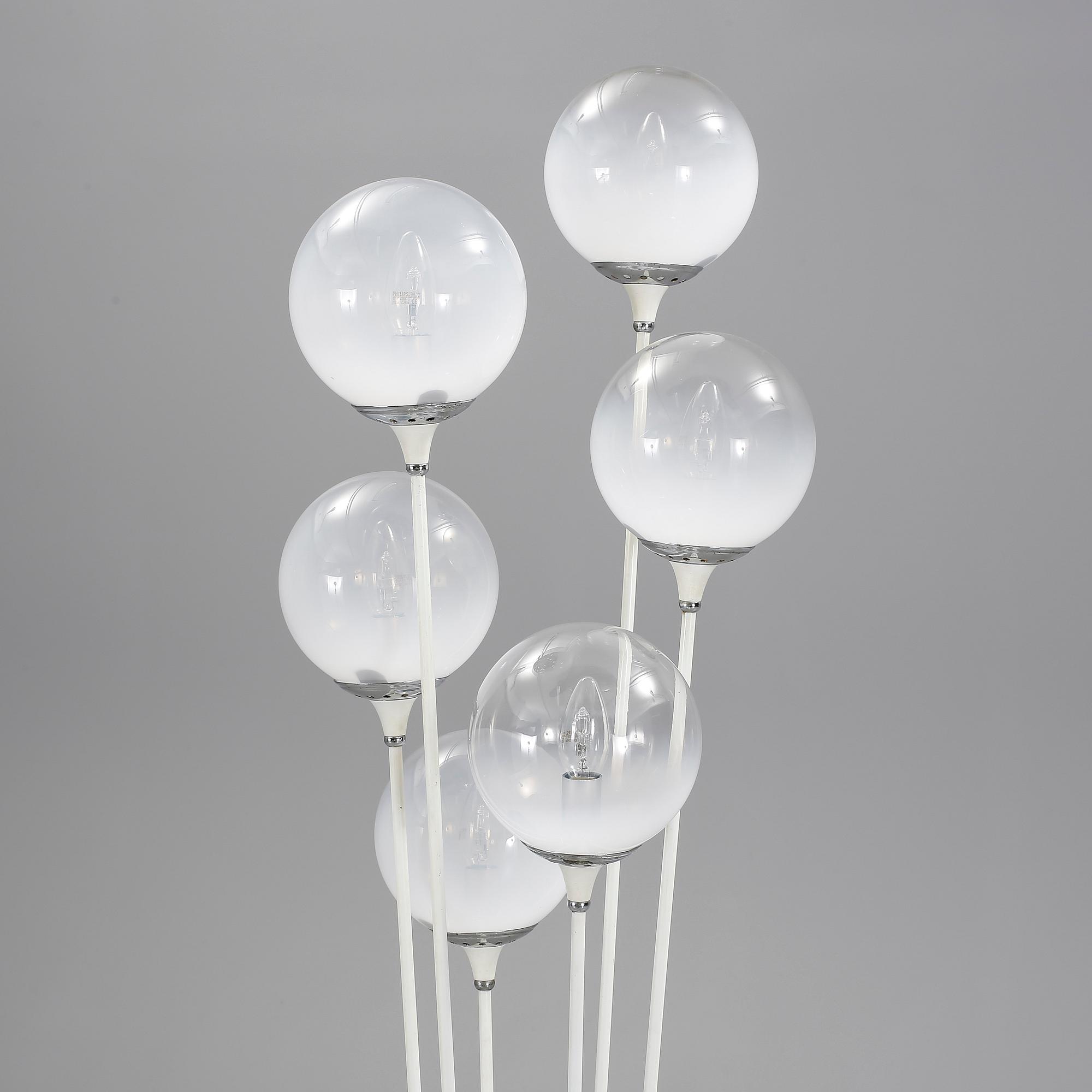 GOLVLAMPA, tillskriven Stilnovo, Italien, 1950-60-tal.