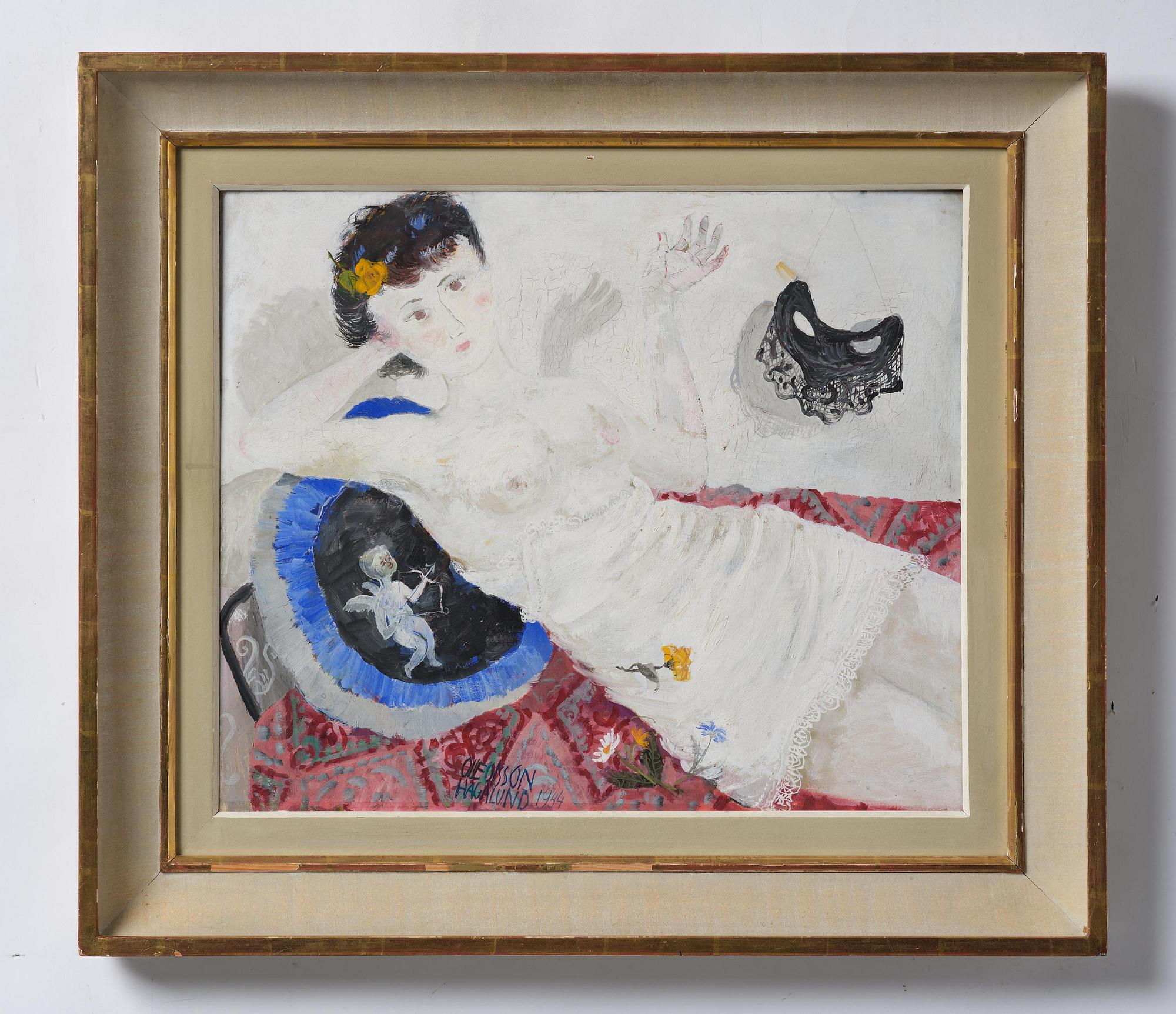 Olle Olsson-Hagalund, "Efter maskeraden".