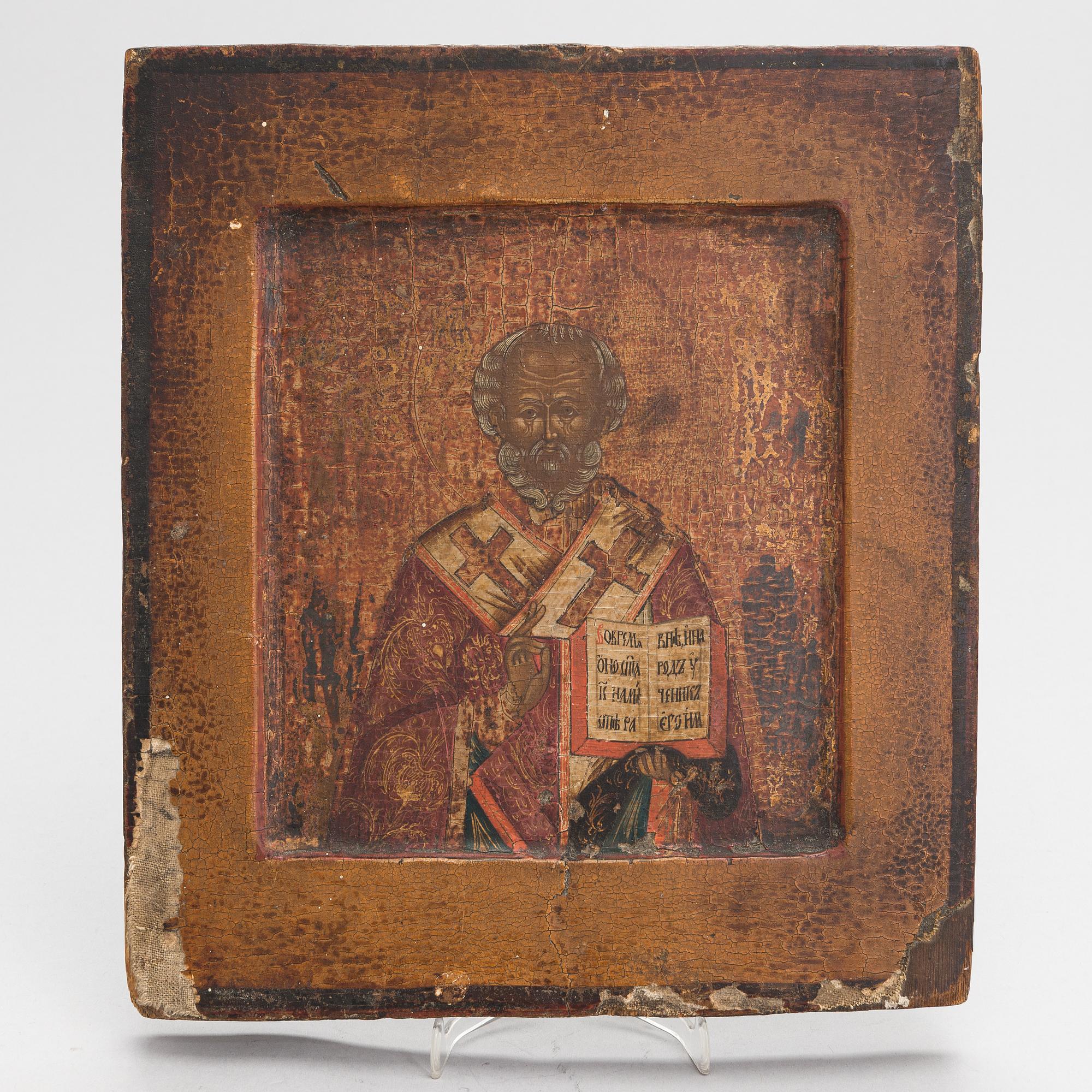 Ikoni, 1800-luvun alku.