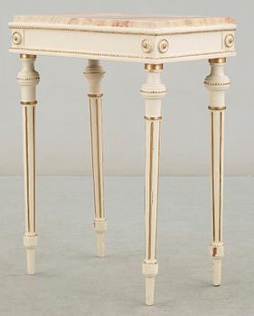 KONSOLBORD, gustaviansk stil, 1800-tal.