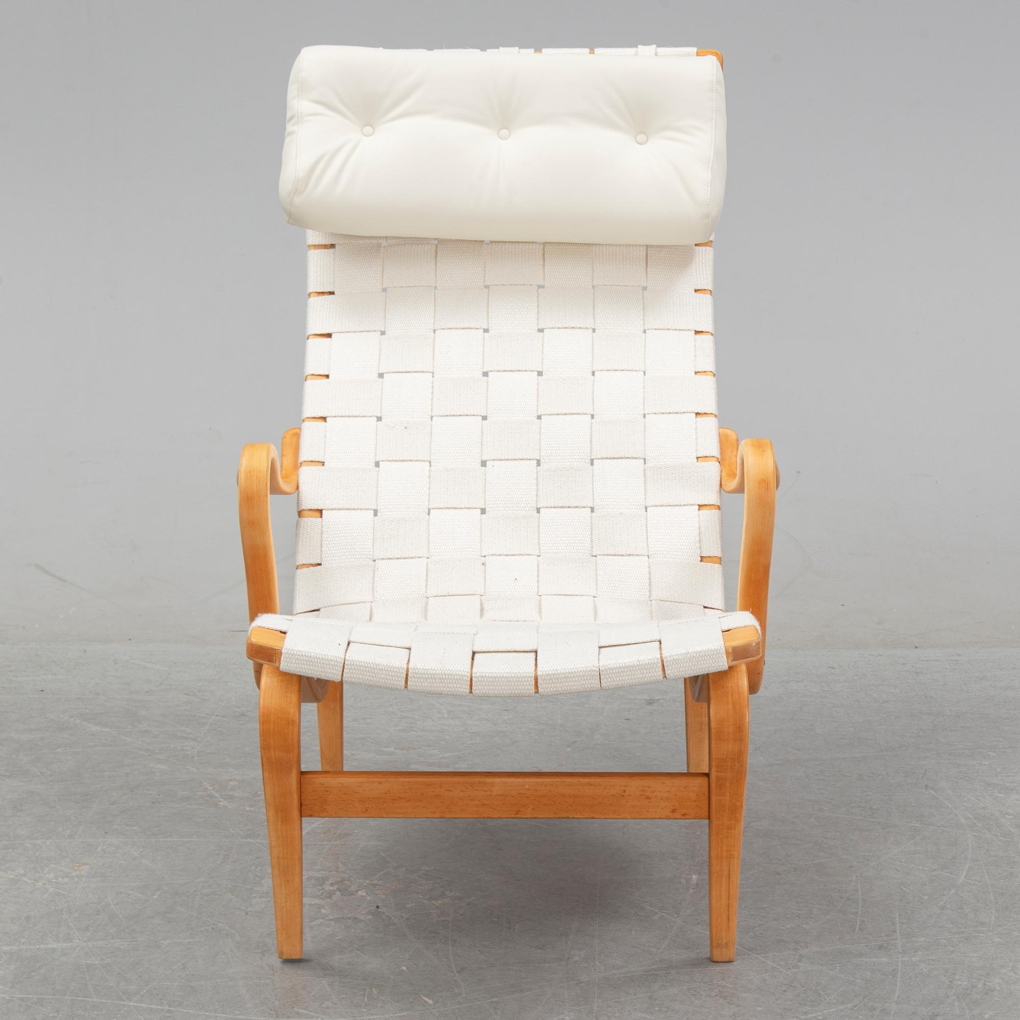 Bruno Mathsson, a 'Pernilla' easy chair from Bruno Mathsson International.