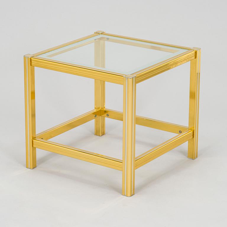 A coffee table and a side table, 1970s/80s.