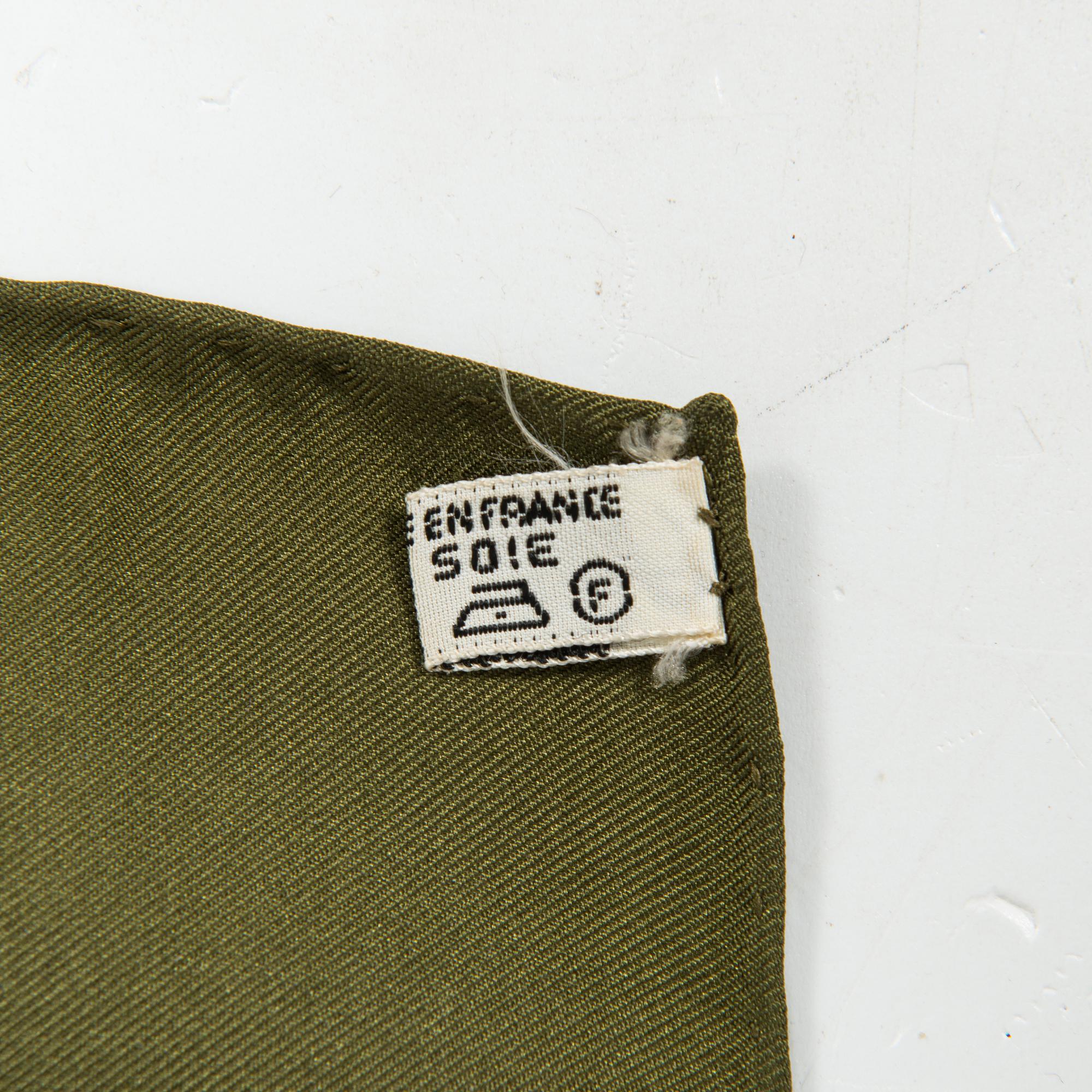 Hermès, A silk scarf "Armada".