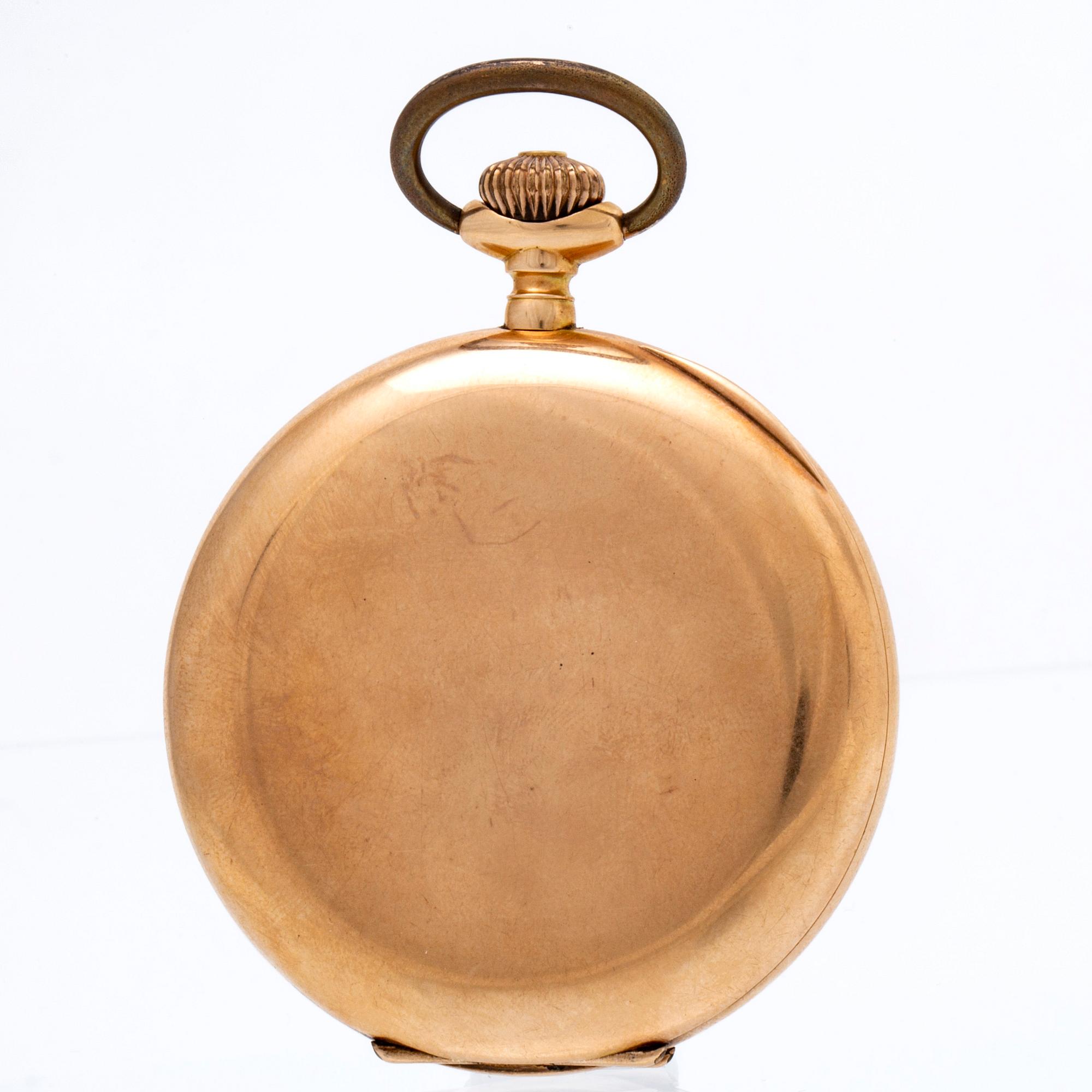 Hunter, pocket watch, 52 mm.