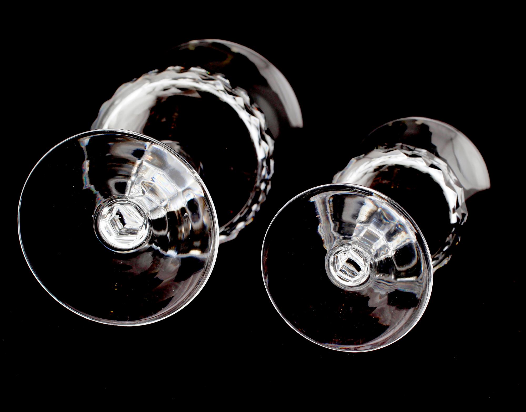 SERVISGLAS, 16 st, "Silvia", Ingeborg Lundin, Orrefors.